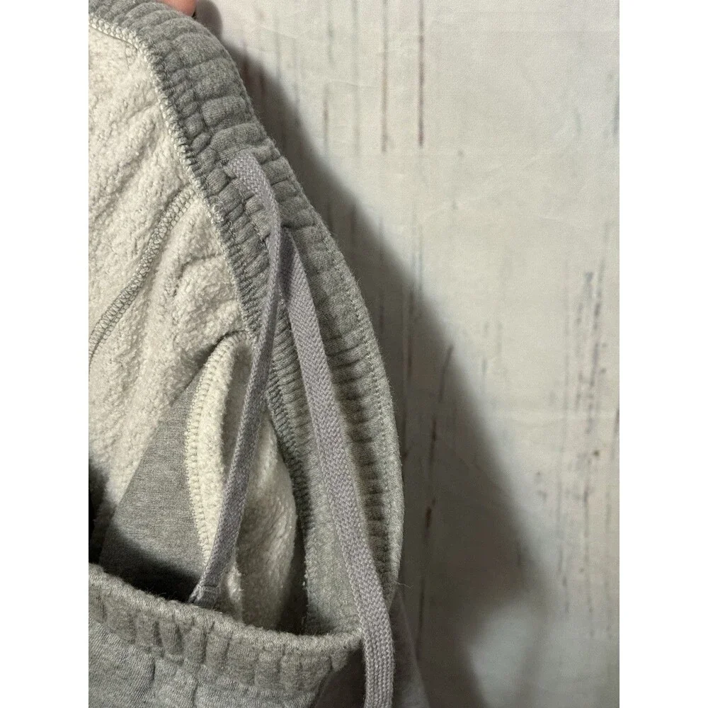 Nike Men Baggy Cargo Y2K Straight Leg Pockets Sweatpants Grey Size Medium